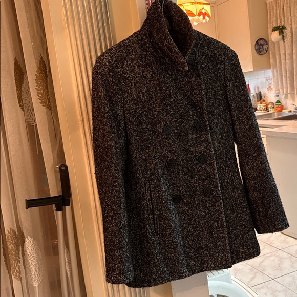 Calvin Klein Double Breasted Pea Coat - Picture 12 of 12